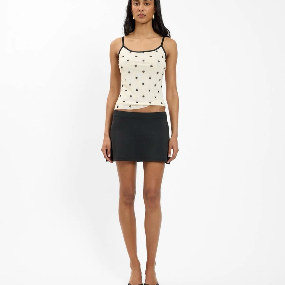 With Harper Lu - Classic Black Mini Skirt